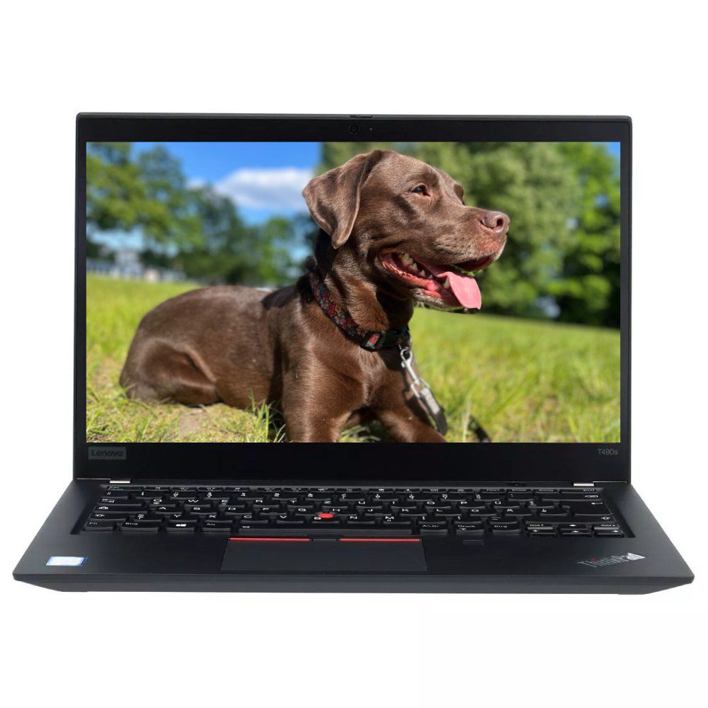 Lenovo ThinkPad T490s, i5 (8.Gen), 14 Zoll, Full-HD, IPS, 16GB, 250GB NVMe, beleuchtete Tastatur, Webcam, Windows 11 Pro, Zustand: Exzellent