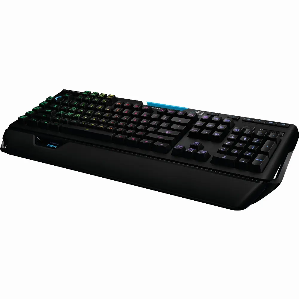 Logitech G G910 Orion Spectrum RGB Mechanical Gaming Keyboard, Verkabelt, USB, Mechanischer Switch, QWERTZ, RGB-LED, Schwarz