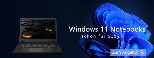 Windows 11 Laptop und Notebooks schon ab 529€ kaufen 