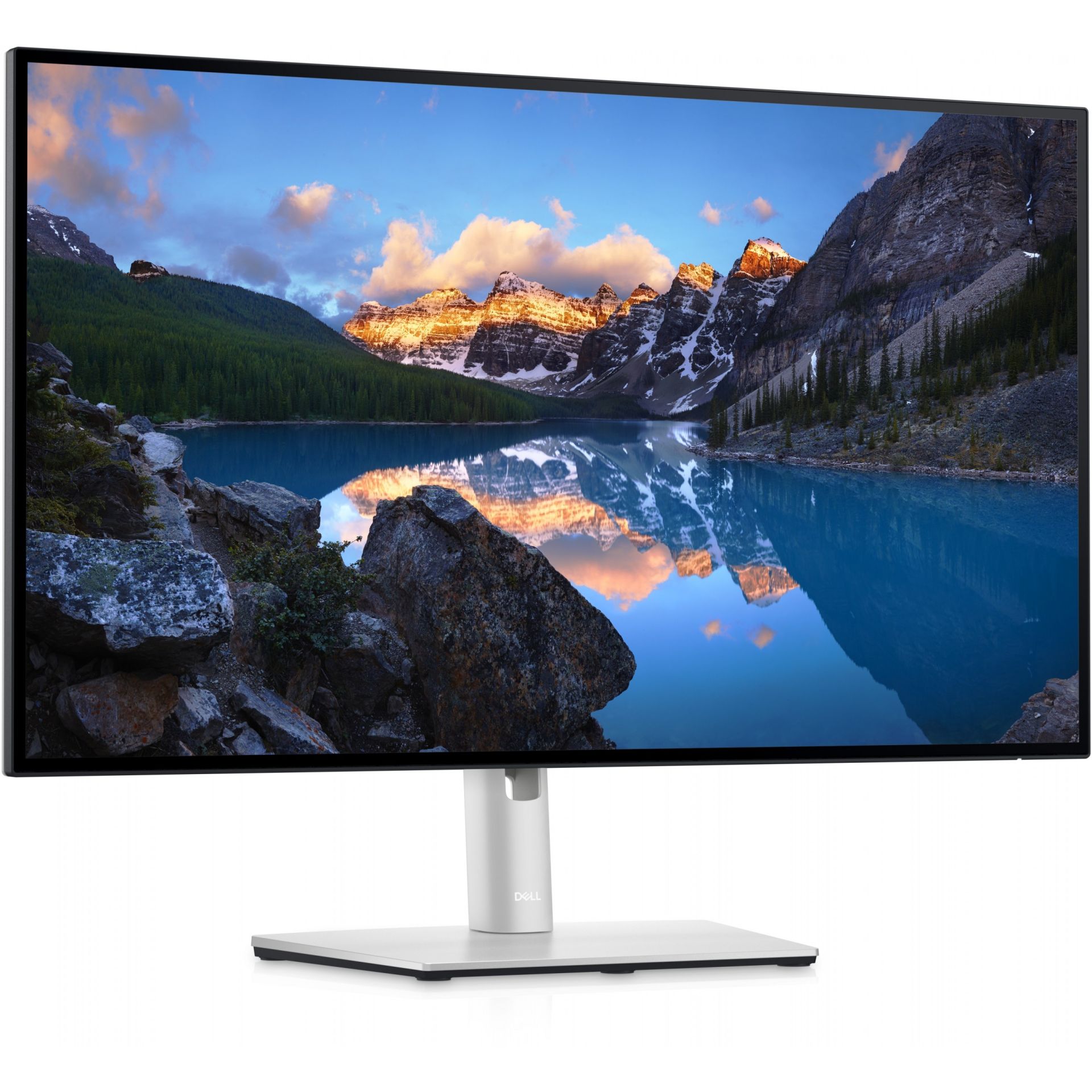DELL UltraSharp 68,47 cm-Monitor – U2722D, 68,6 cm (27 Zoll), 2560 x 1440 Pixel, Quad HD, LCD, 8 ms, Silber