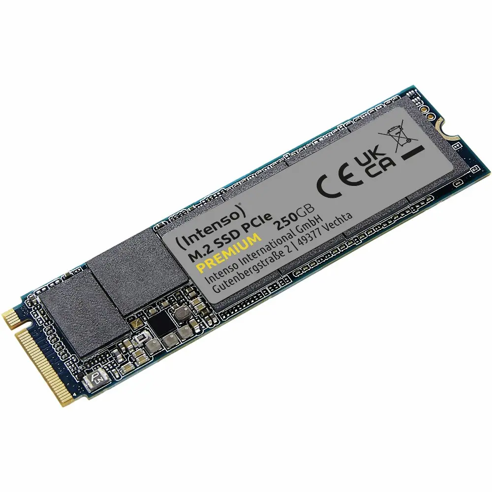 Intenso M.2 SSD PCIe Premium, 250 GB, M.2, 2100 MB/s