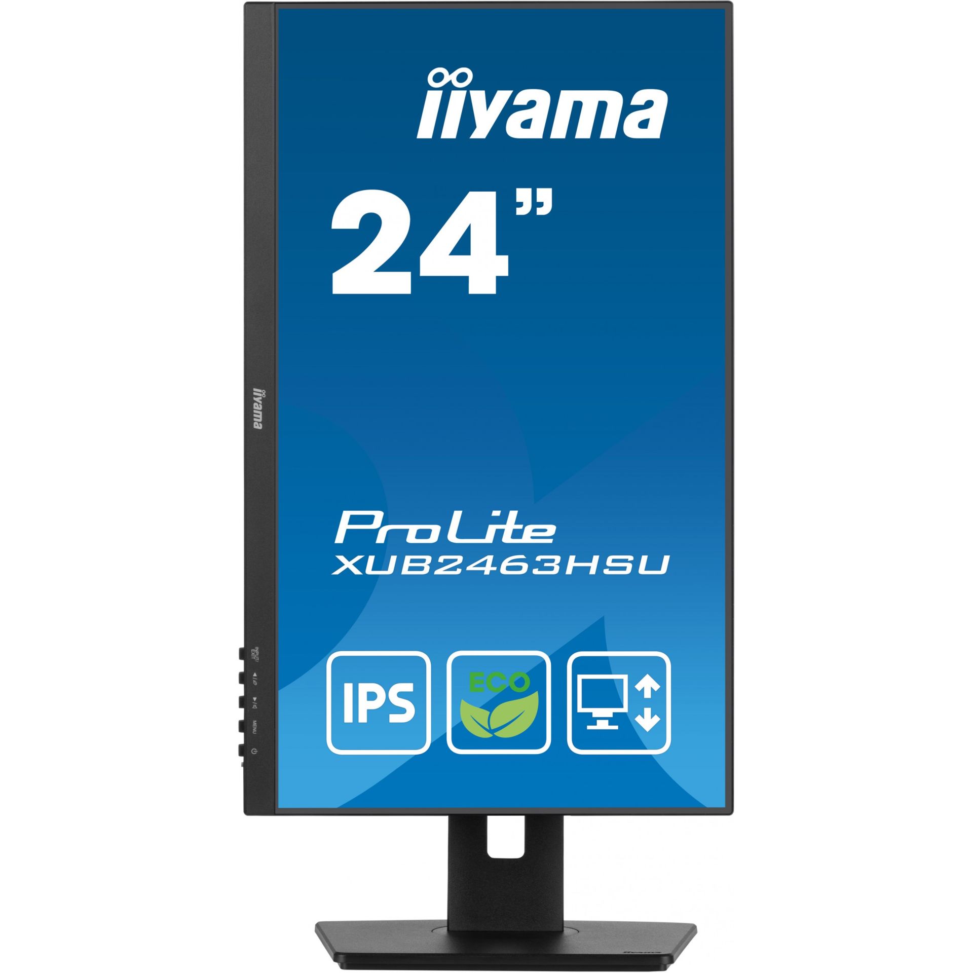 iiyama ProLite XUB2463HSU-B1, 61 cm (24 Zoll), 1920 x 1080 Pixel, Full HD, LED, 3 ms, Schwarz