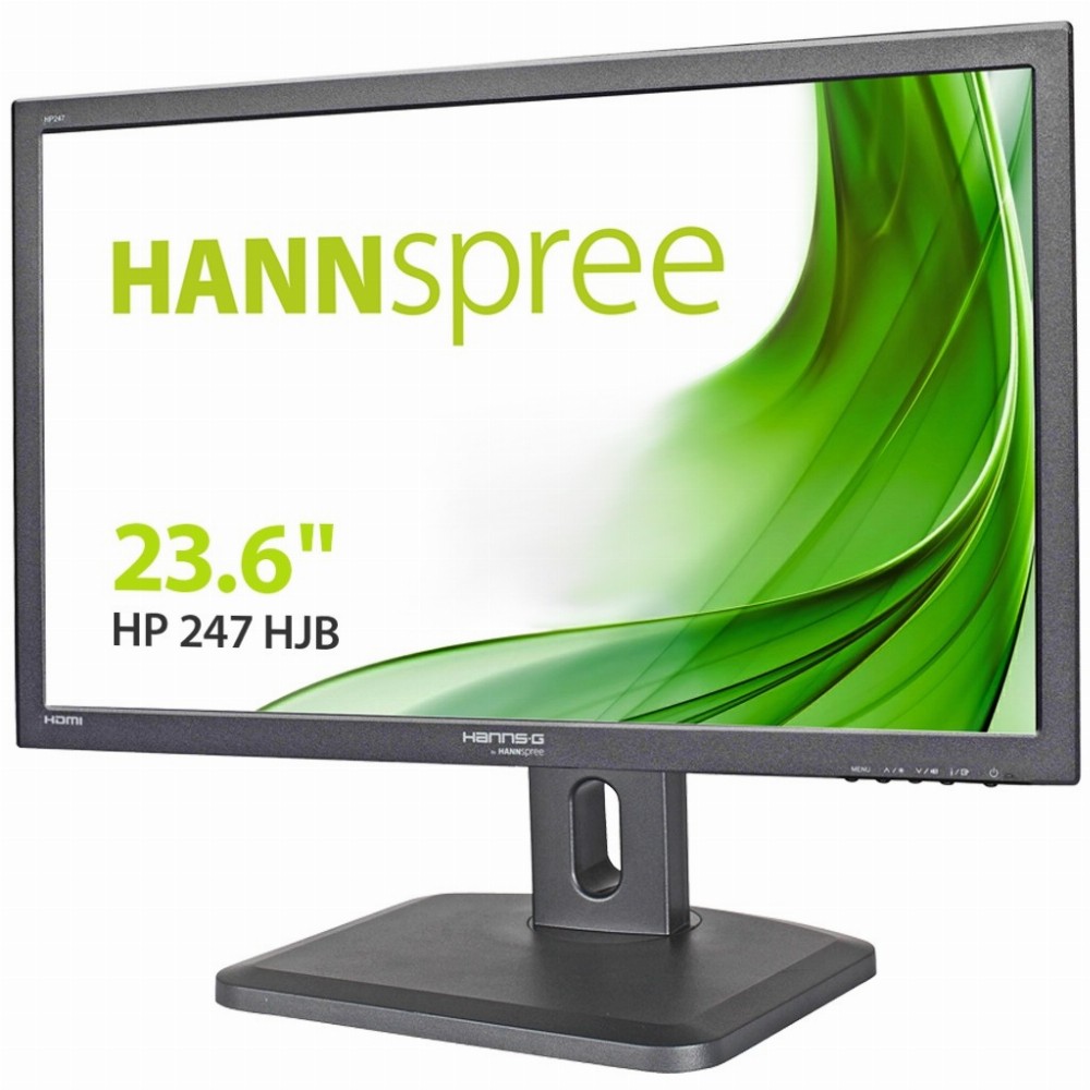 Hannspree Hanns.G HP 247 HJB, 59,9 cm (23.6 Zoll), 1920 x 1080 Pixel, Full HD, LED, 5 ms, Schwarz