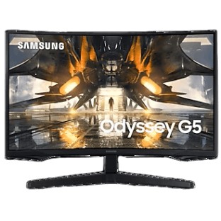 Samsung Odyssey LS32AG550E, 81,3 cm (32 Zoll), 2560 x 1440 Pixel, Wide Quad HD, 1 ms, Schwarz