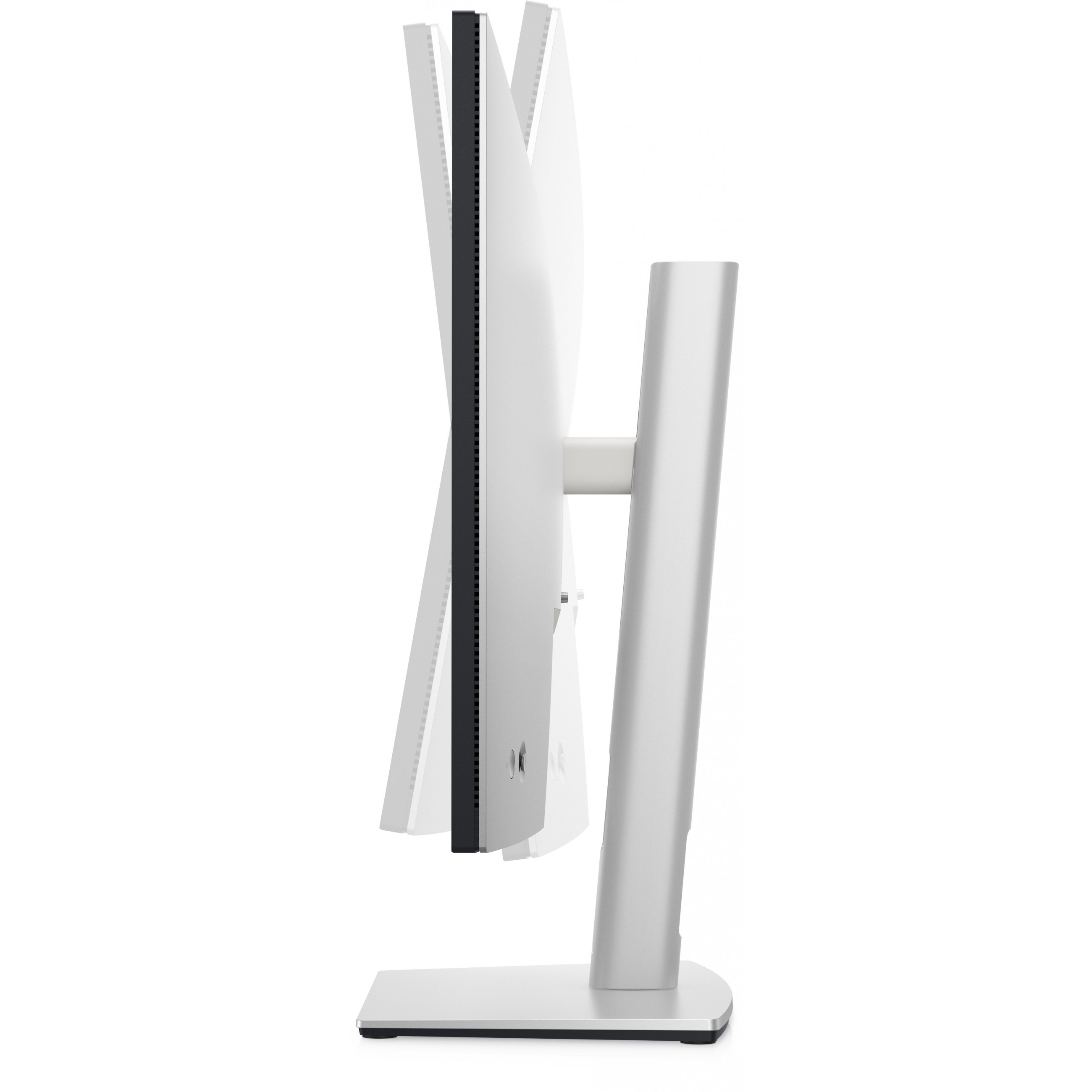 DELL UltraSharp 27 USB-C-Hub Monitor – U2722DE, 68,6 cm (27 Zoll), 2560 x 1440 Pixel, Quad HD, LCD, 8 ms, Silber