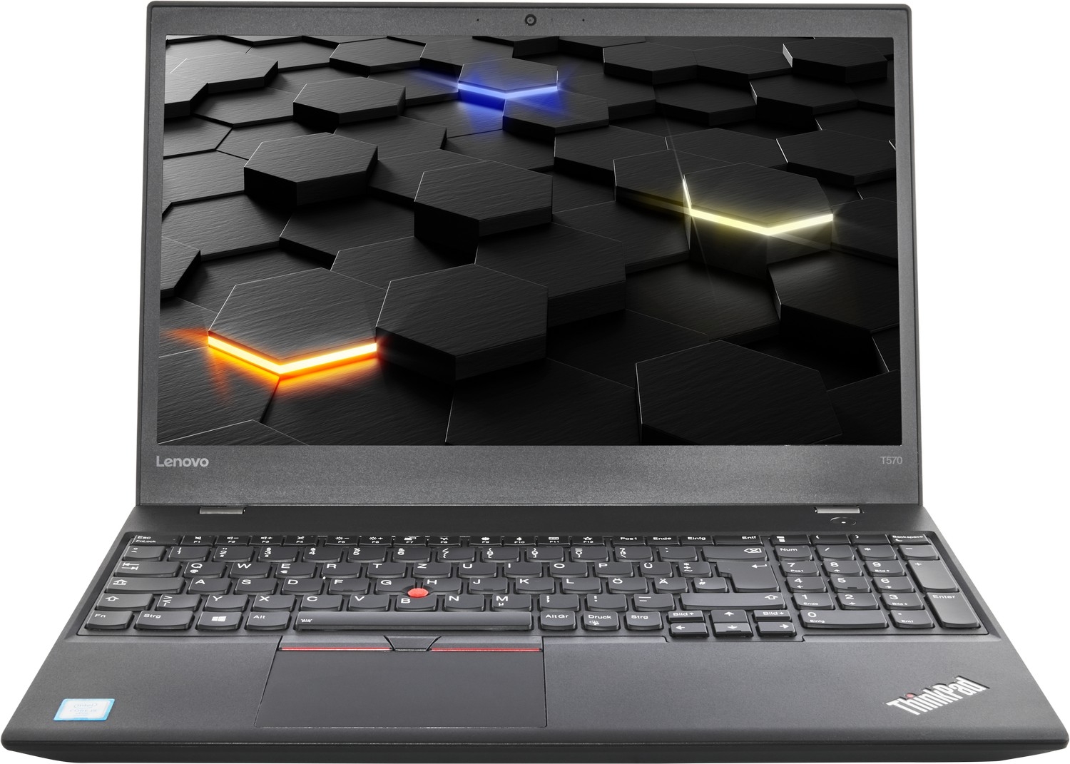 Lenovo ThinkPad T570, i5, 15.6 Zoll Full-HD IPS, 8GB, 500GB SSD, Webcam, beleuchtete Tastatur, Windows 10 Pro (7.Gen)