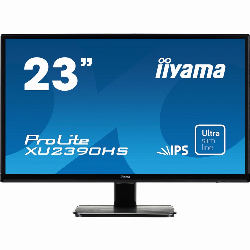 iiyama ProLite XU2390HS, 58,4 cm (23 Zoll), 1920 x 1080 Pixel, Full HD, LED, 5 ms, Schwarz