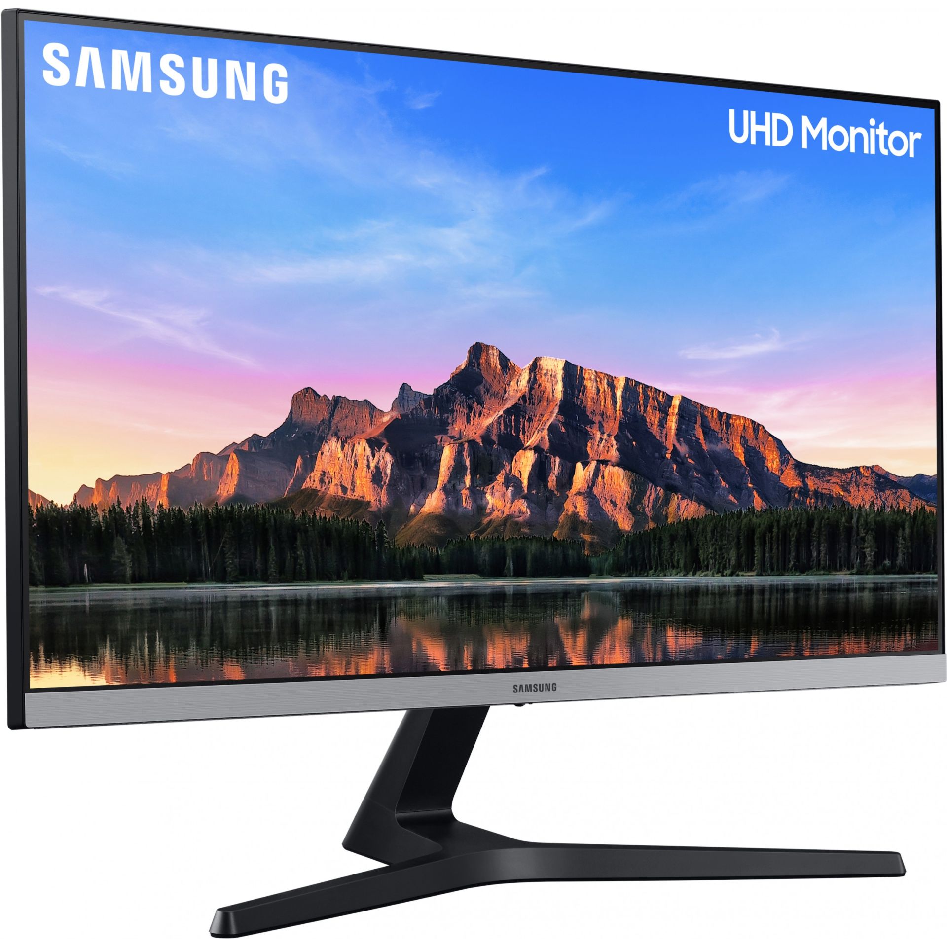 Samsung U28R550UQP, 71,1 cm (28 Zoll), 3840 x 2160 Pixel, 4K Ultra HD, LED, 4 ms, Grau