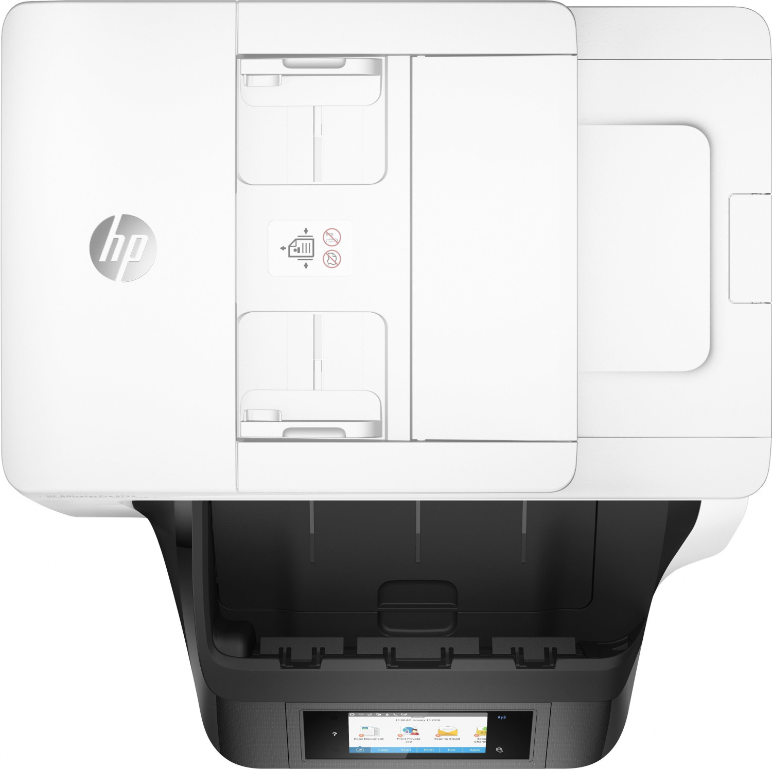HP Officejet Pro 8730 - 4in1 Drucker, 4.800 x 1.200, A4, Duplexdruck, Fotodruck