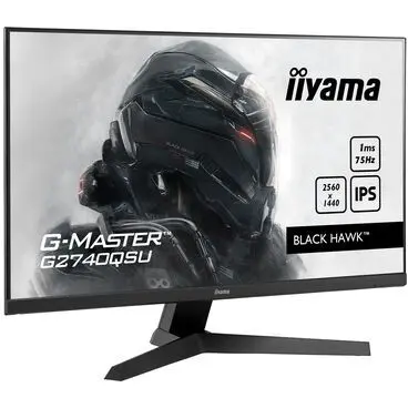 iiyama G-MASTER Black Hawk, 68,6 cm (27 Zoll), 2560 x 1440 Pixel, WQXGA, LED, 1 ms, Schwarz