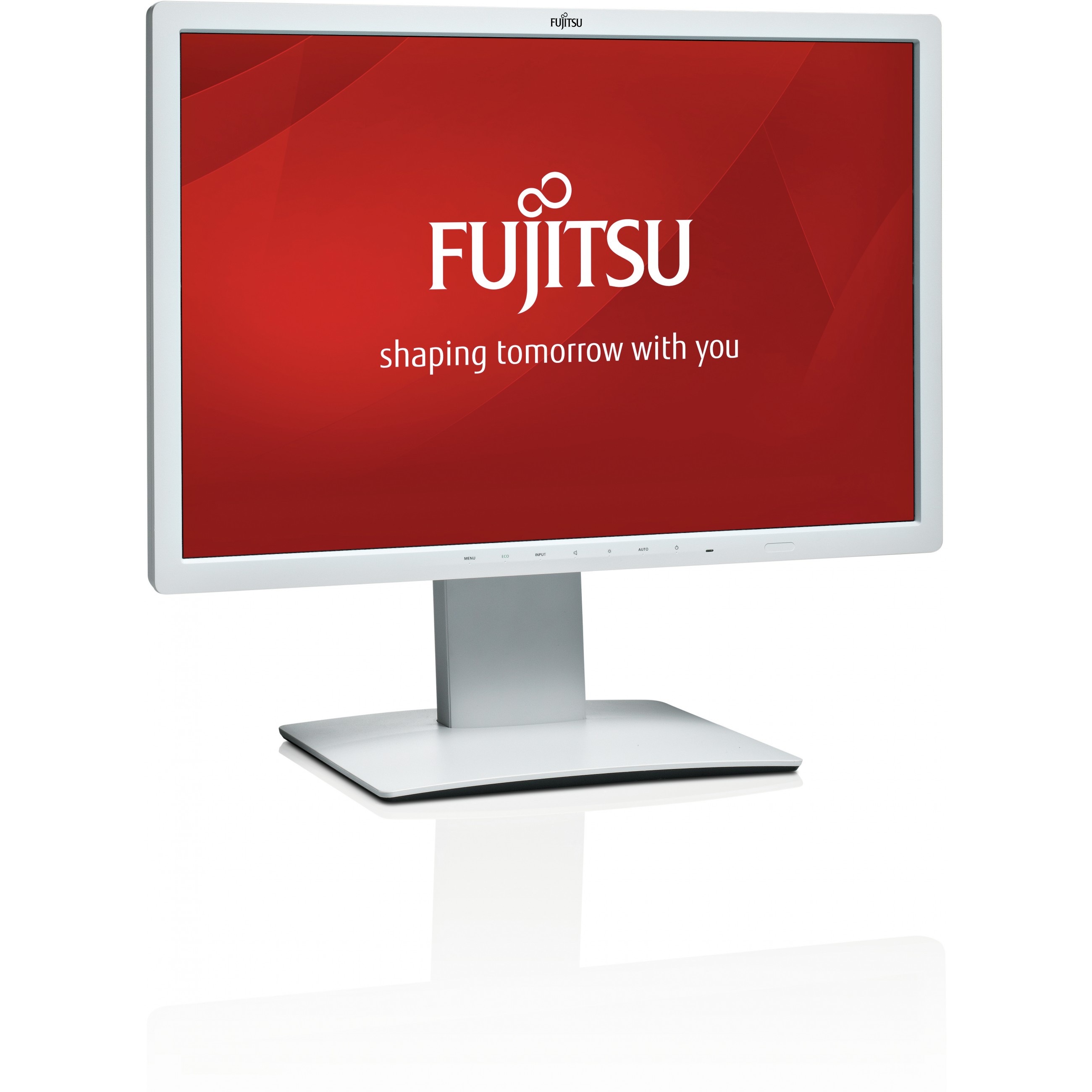 Fujitsu Displays B24W-7, 61 cm (24 Zoll), 1920 x 1200 Pixel, WUXGA, LED, 5 ms, Grau