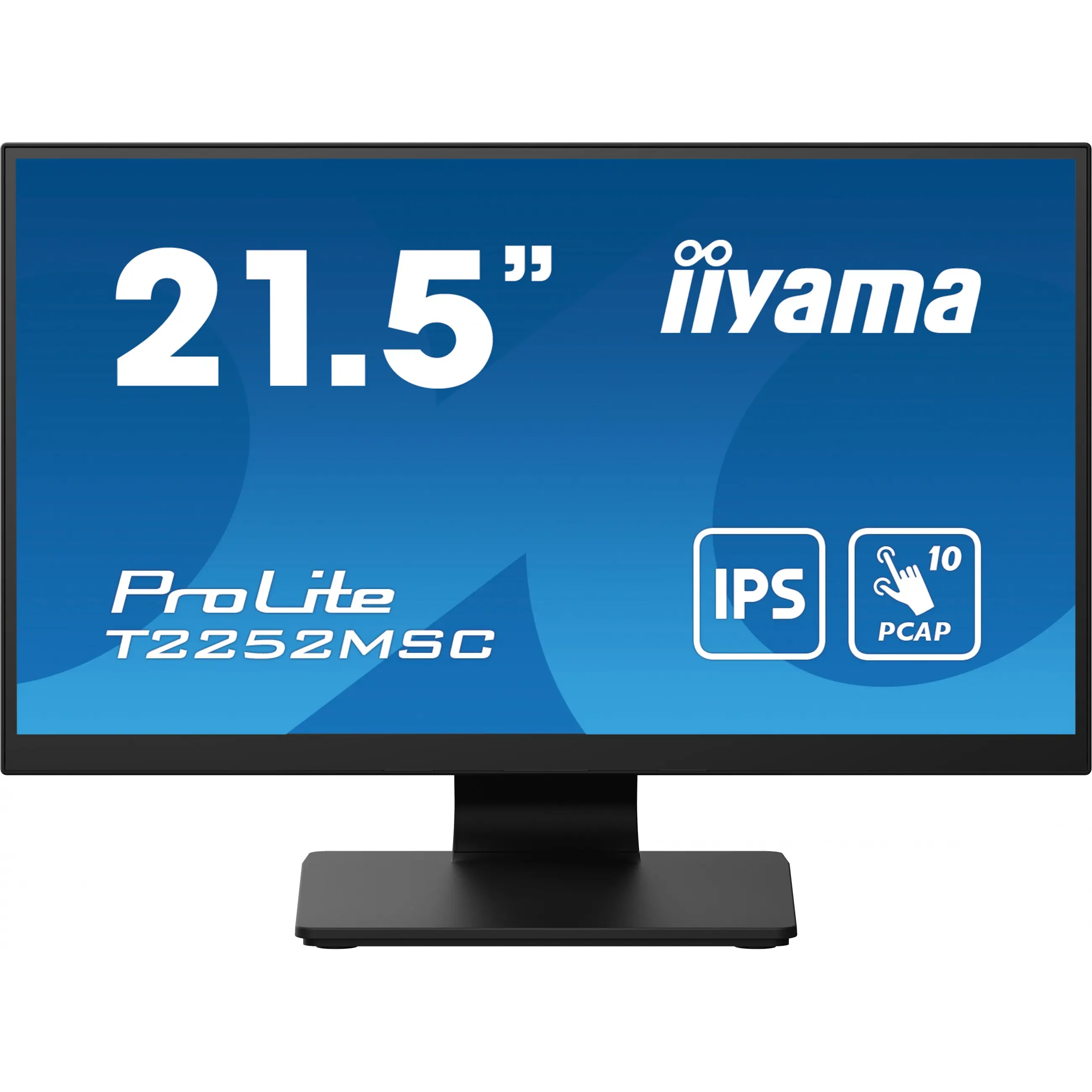 iiyama ProLite T2252MSC-B2, 54,6 cm (21.5 Zoll), 1920 x 1080 Pixel, Full HD, LCD, 5 ms, Schwarz
