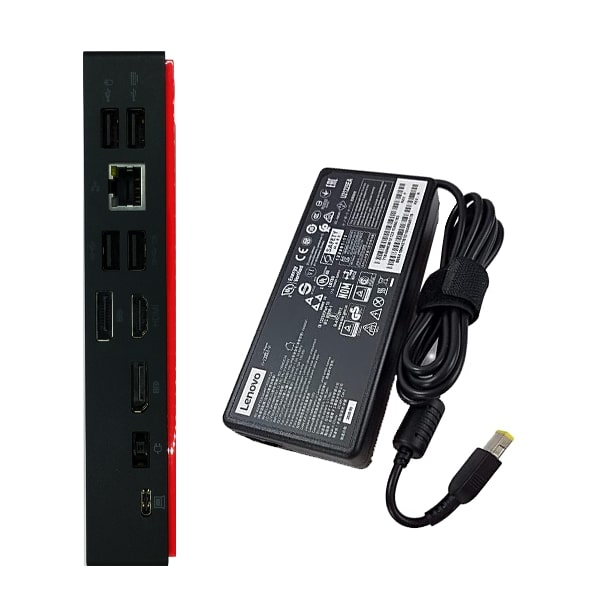 Lenovo USB-C Dock Gen. 2 Type 40AS Dockingstation mit 90 Watt Netzteil