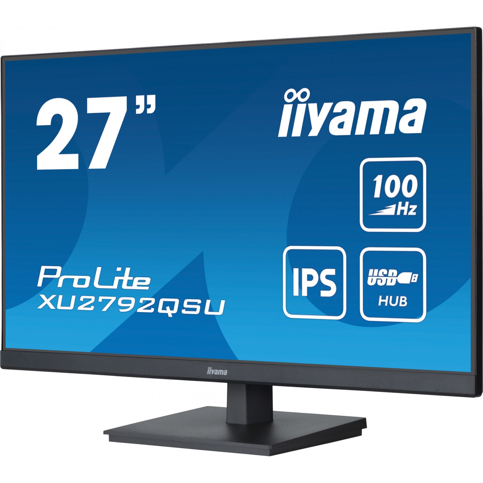 iiyama ProLite , 68,6 cm (27 Zoll), 2560 x 1440 Pixel, Dual WQHD, LED, Schwarz