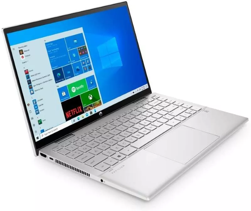 HP Pavilion x360 2-in-1 Convertible, i3, 15 Zoll Full-HD Touch, 8GB, 512GB SSD, Webcam, UHD Graphics Win 10 Pro + ESET