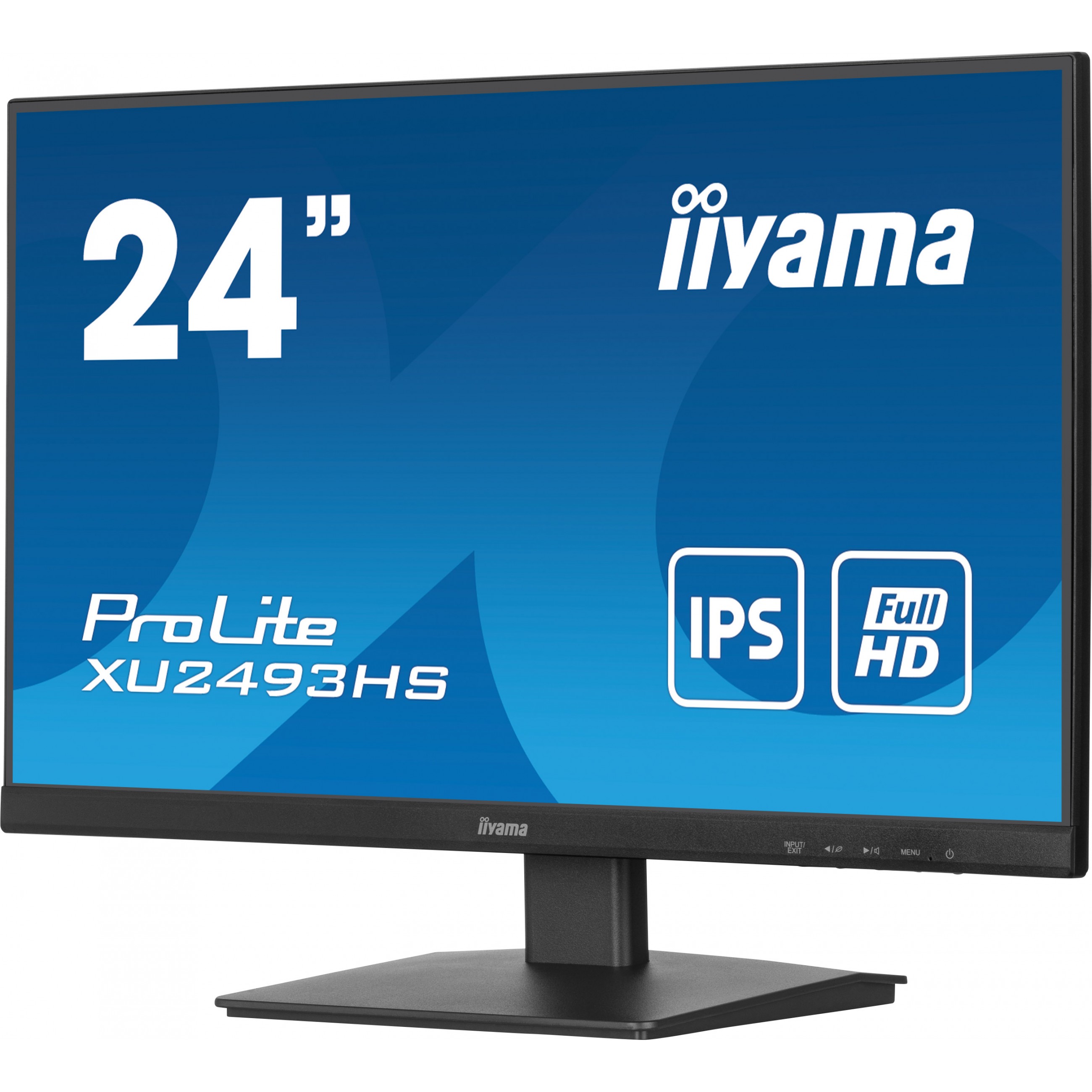 iiyama ProLite XU2493HS-B6, 60,5 cm (23.8 Zoll), 1920 x 1080 Pixel, Full HD, LED, 0,5 ms, Schwarz