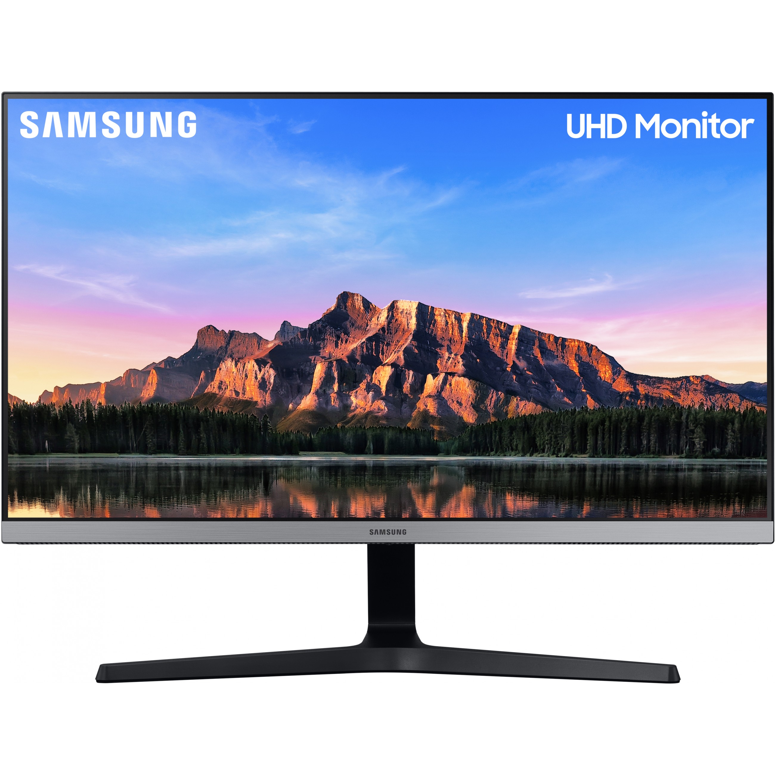 Samsung U28R550UQP, 71,1 cm (28"), 3840 x 2160 Pixel, 4K Ultra HD, LED, 4 ms, Grau
