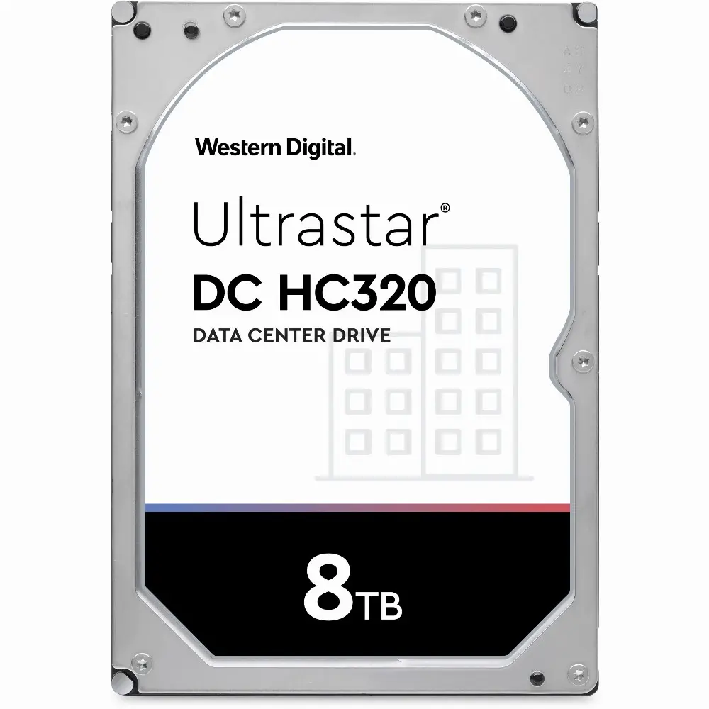 Western Digital Ultrastar DC HC320, 3.5 Zoll), 8 TB, 7200 RPM