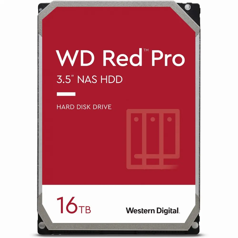 Western Digital Red Pro, 3.5 Zoll, 16000 GB, 7200 RPM