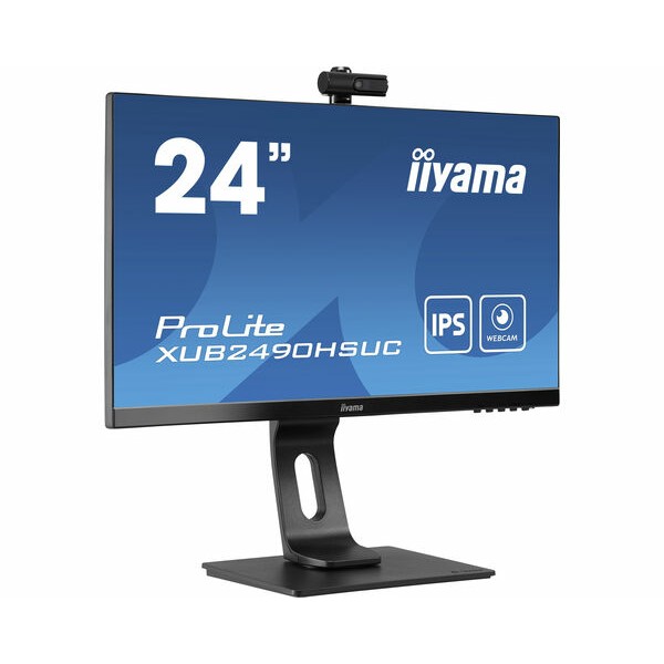 iiyama ProLite XUB2490HSUH-B1, 60,5 cm (23.8 Zoll), 1920 x 1080 Pixel, Full HD, LED, 4 ms, Schwarz
