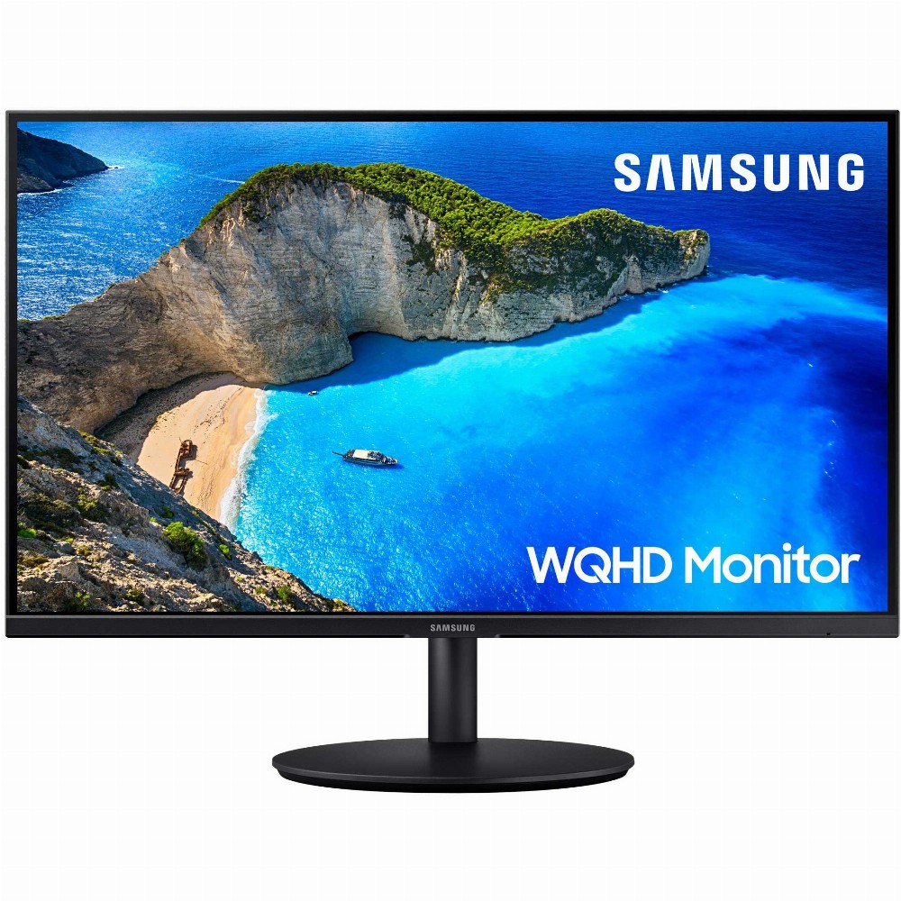 Samsung F27T700QQU, 68,6 cm (27 Zoll), 2560 x 1440 Pixel, Wide Quad HD, 5 ms, Schwarz