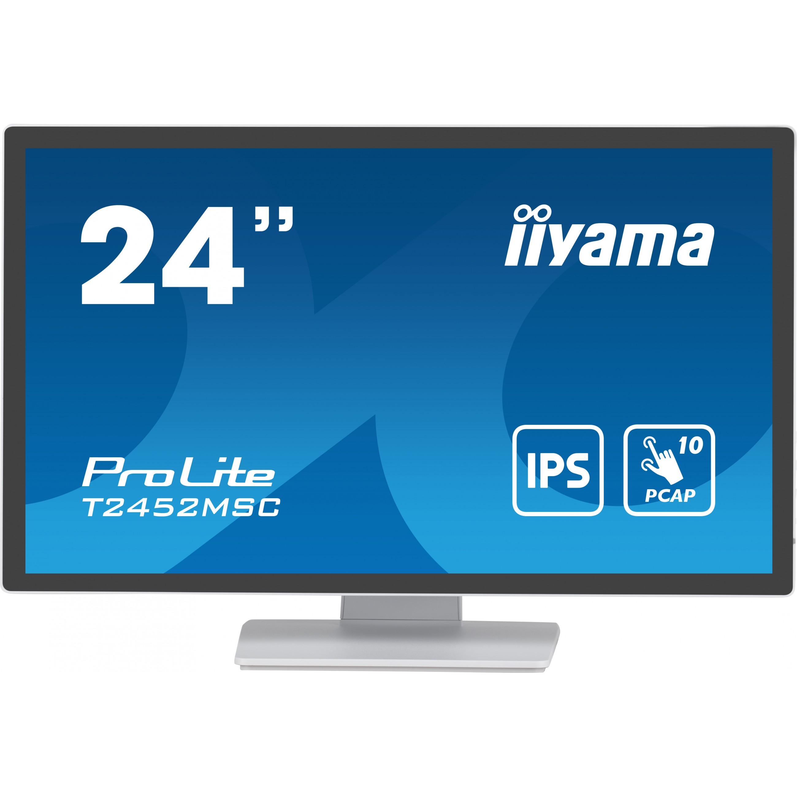 iiyama ProLite , 60,5 cm (23.8 Zoll), 1920 x 1080 Pixel, Full HD, LCD, 14 ms, Weiß