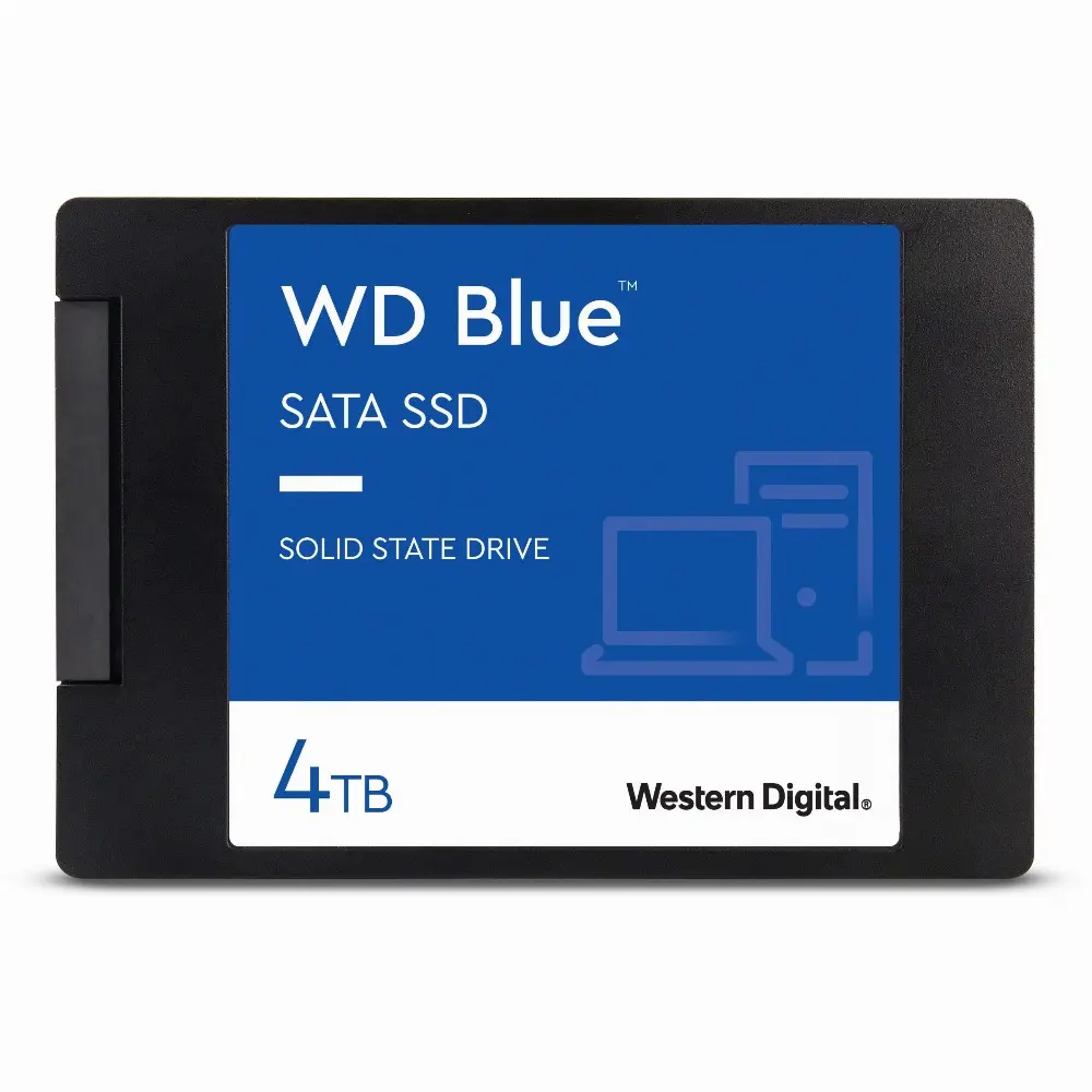 Western Digital Blue 3D, 4000 GB, 2.5", 560 MB/s, 6 Gbit/s