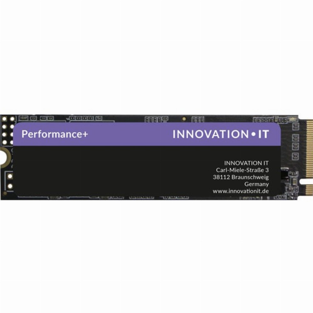 Innovation IT SSD M.2 1TB InnovationIT Performance+ (1GB DRAM) NVMe PCIe retail, 1000 GB, M.2, 3400 MB/s