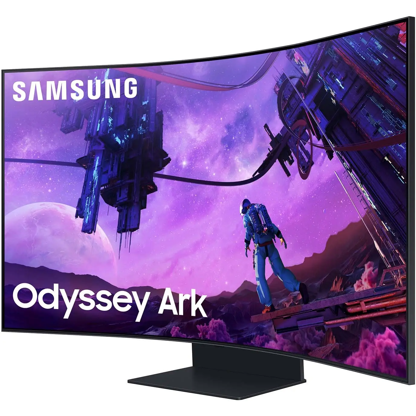 Samsung Odyssey ARK, 139,7 cm (55 Zoll), 3840 x 2160 Pixel, 4K Ultra HD, 1 ms, Schwarz