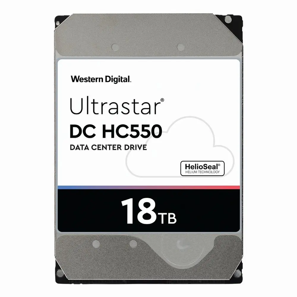 Western Digital Ultrastar DC HC550, 3.5 Zoll), 18 TB, 7200 RPM