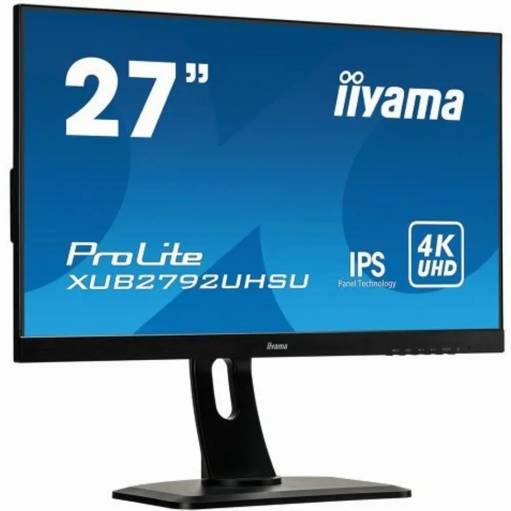iiyama ProLite XUB2792UHSU-B1, 68,6 cm (27 Zoll), 3840 x 2160 Pixel, 4K Ultra HD, LED, 4 ms, Schwarz