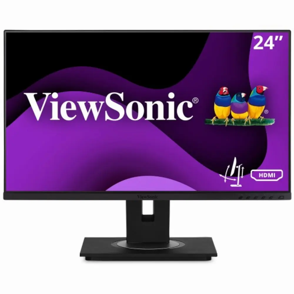 Viewsonic VG Series VG2448a, 61 cm (24 Zoll), 1920 x 1080 Pixel, Full HD, LED, 5 ms, Schwarz