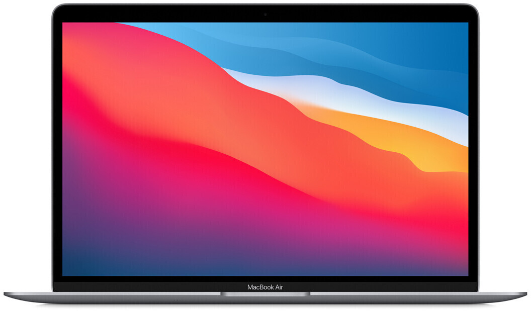 Apple MacBook Air - WQXGA, RETINA, 13,3 Zoll Apple M1 Chip 7-Core CPU, 8GB, 256GB SSD, Spacegrey