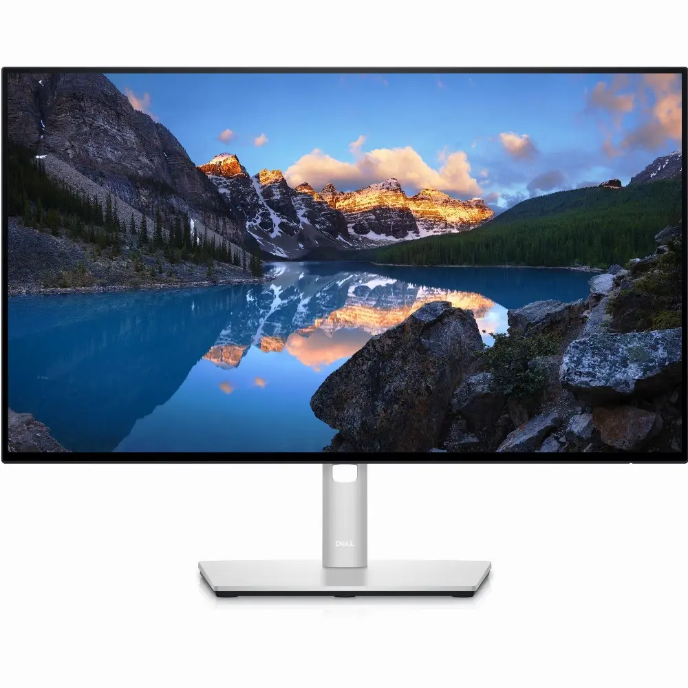DELL UltraSharp 24 Monitor mit USB-C-Hub – U2422HE, 61 cm (24 Zoll), 1920 x 1080 Pixel, Full HD, LCD, 8 ms, Silber