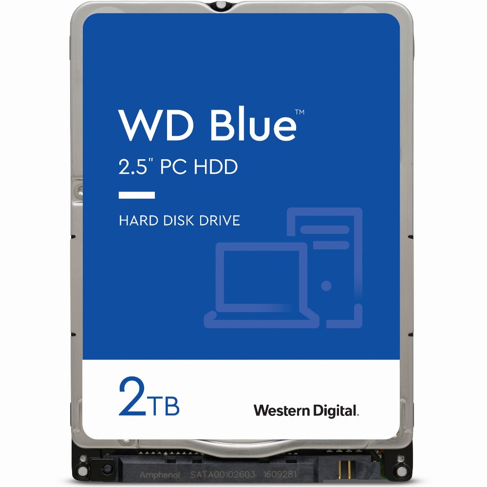 Western Digital BLUE 2 TB, 2.5 Zoll, 2000 GB, 5400 RPM