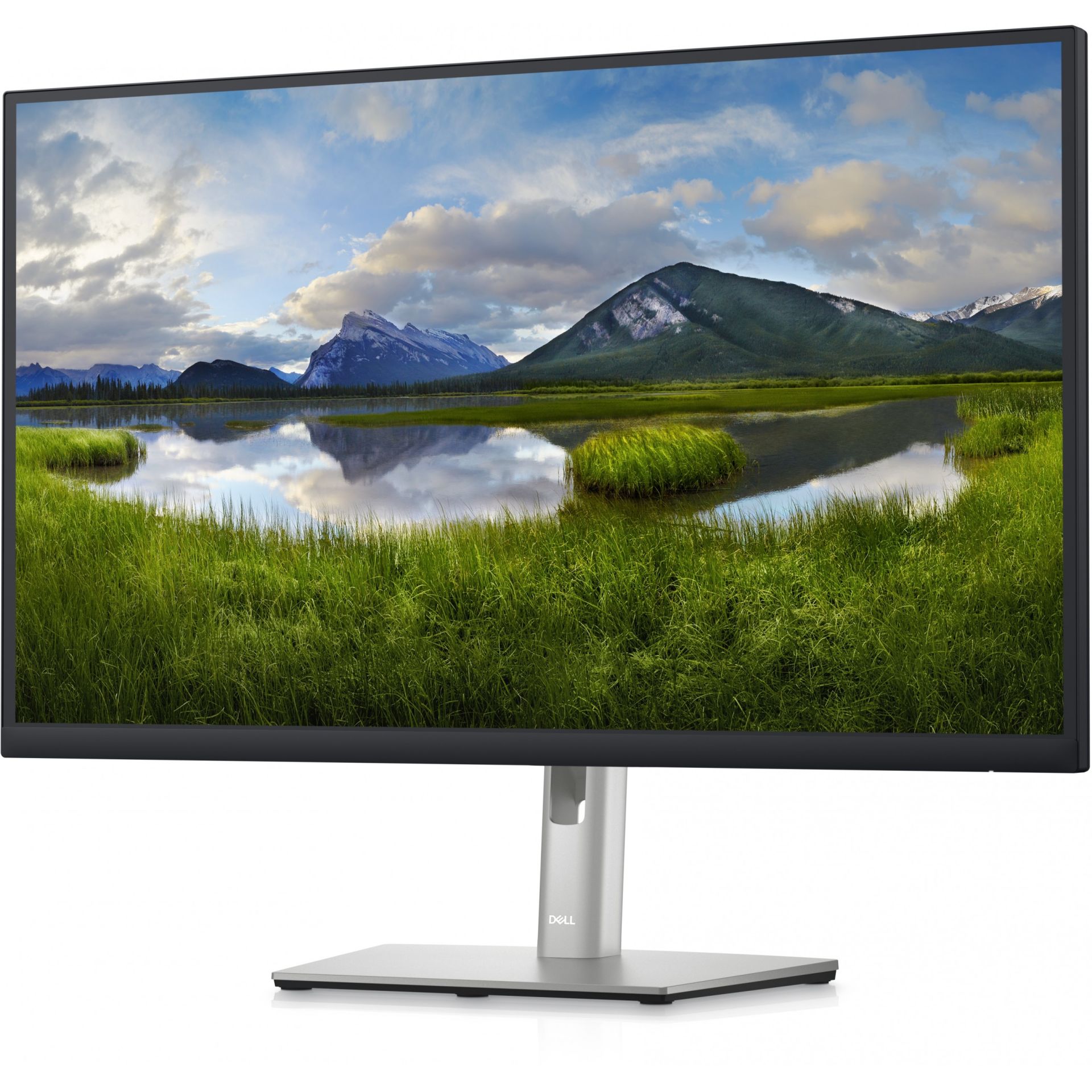 DELL P Series 27 Monitor – P2723D, 68,6 cm (27 Zoll), 2560 x 1440 Pixel, Quad HD, LCD, 5 ms, Schwarz, Silber
