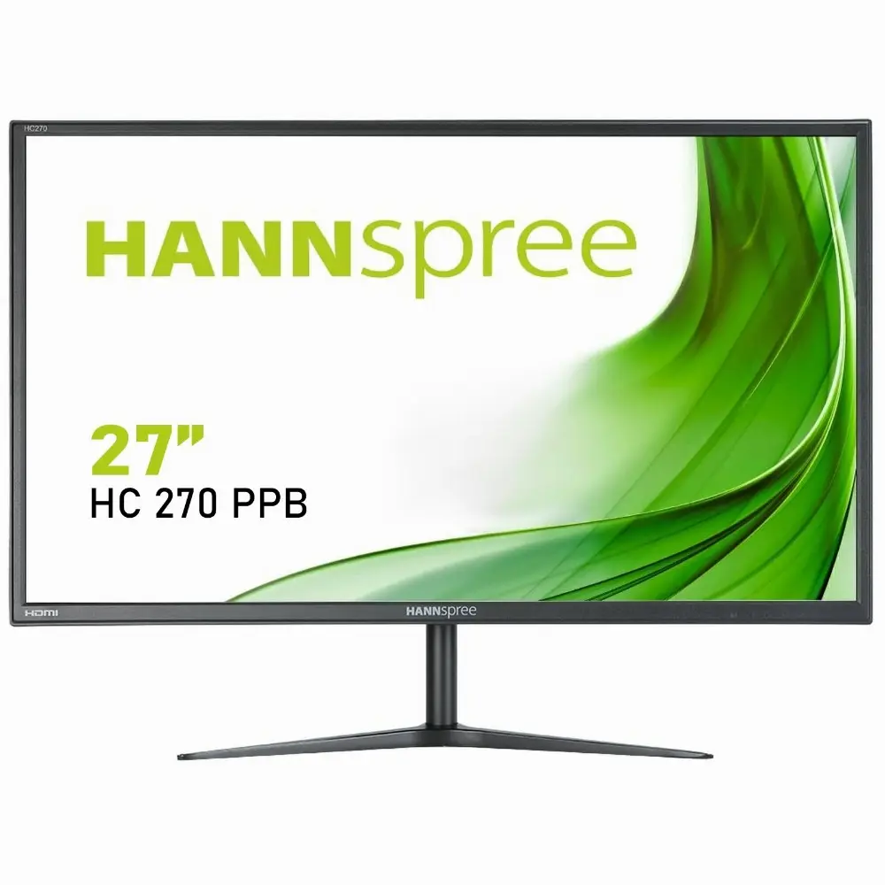 Hannspree HC 270 PPB, 68,6 cm (27 Zoll), 1920 x 1080 Pixel, Full HD, LED, 5 ms, Schwarz