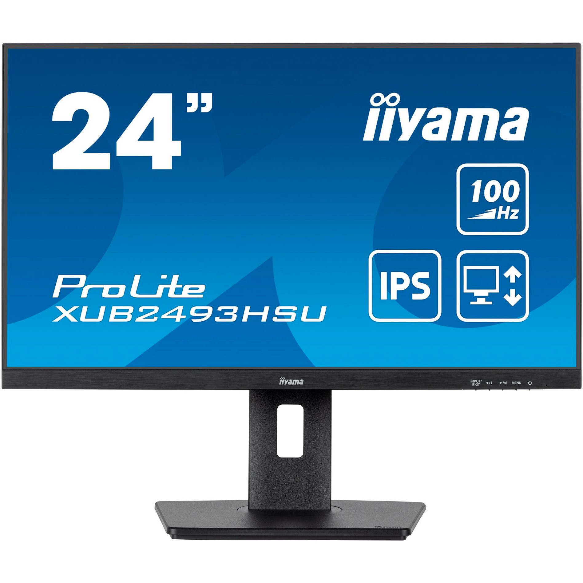 iiyama ProLite , 60,5 cm (23.8 Zoll), 1920 x 1080 Pixel, Full HD, LED, 1 ms, Schwarz