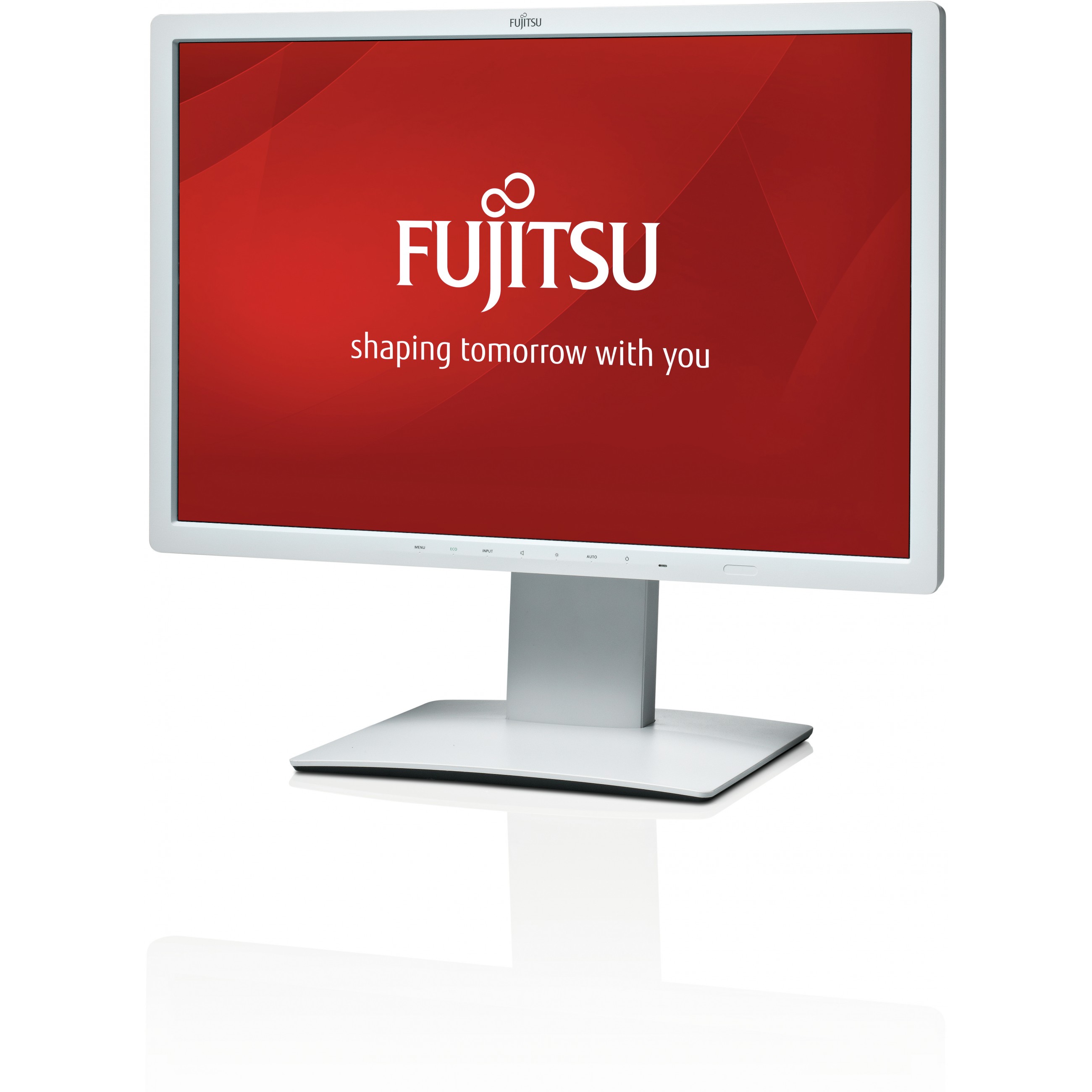 Fujitsu Displays B24W-7, 61 cm (24 Zoll), 1920 x 1200 Pixel, WUXGA, LED, 5 ms, Grau