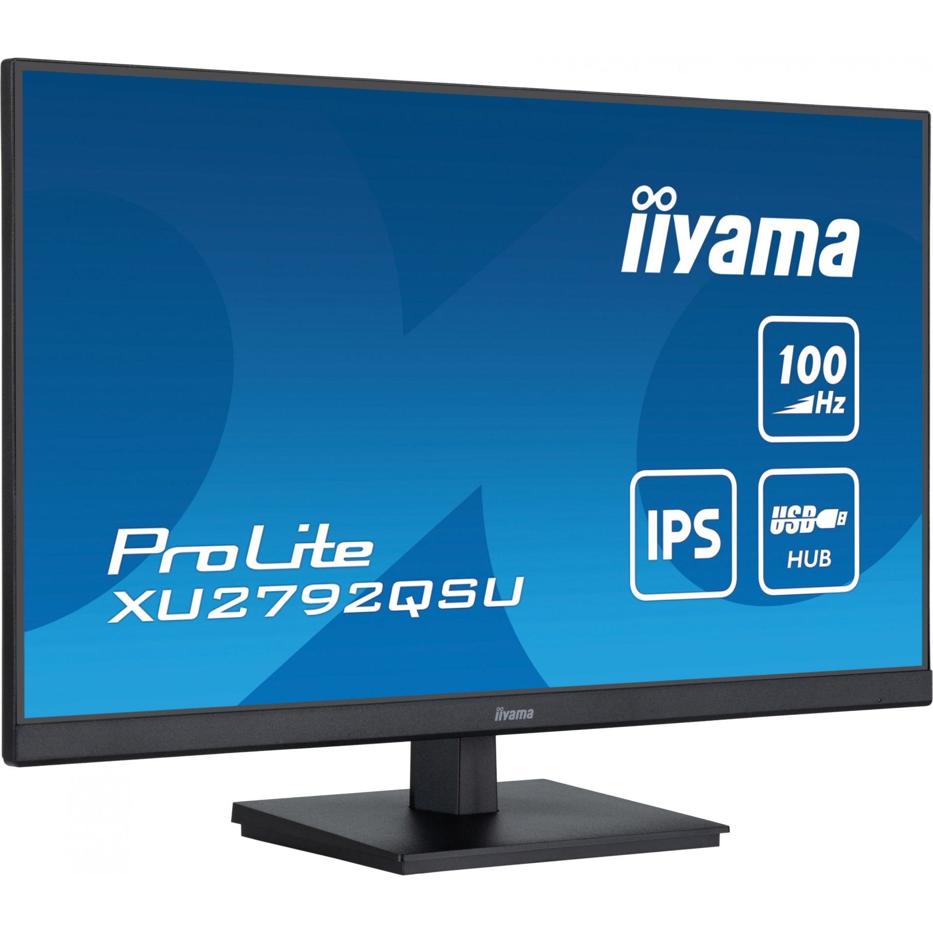 iiyama ProLite , 68,6 cm (27 Zoll), 2560 x 1440 Pixel, Dual WQHD, LED, Schwarz