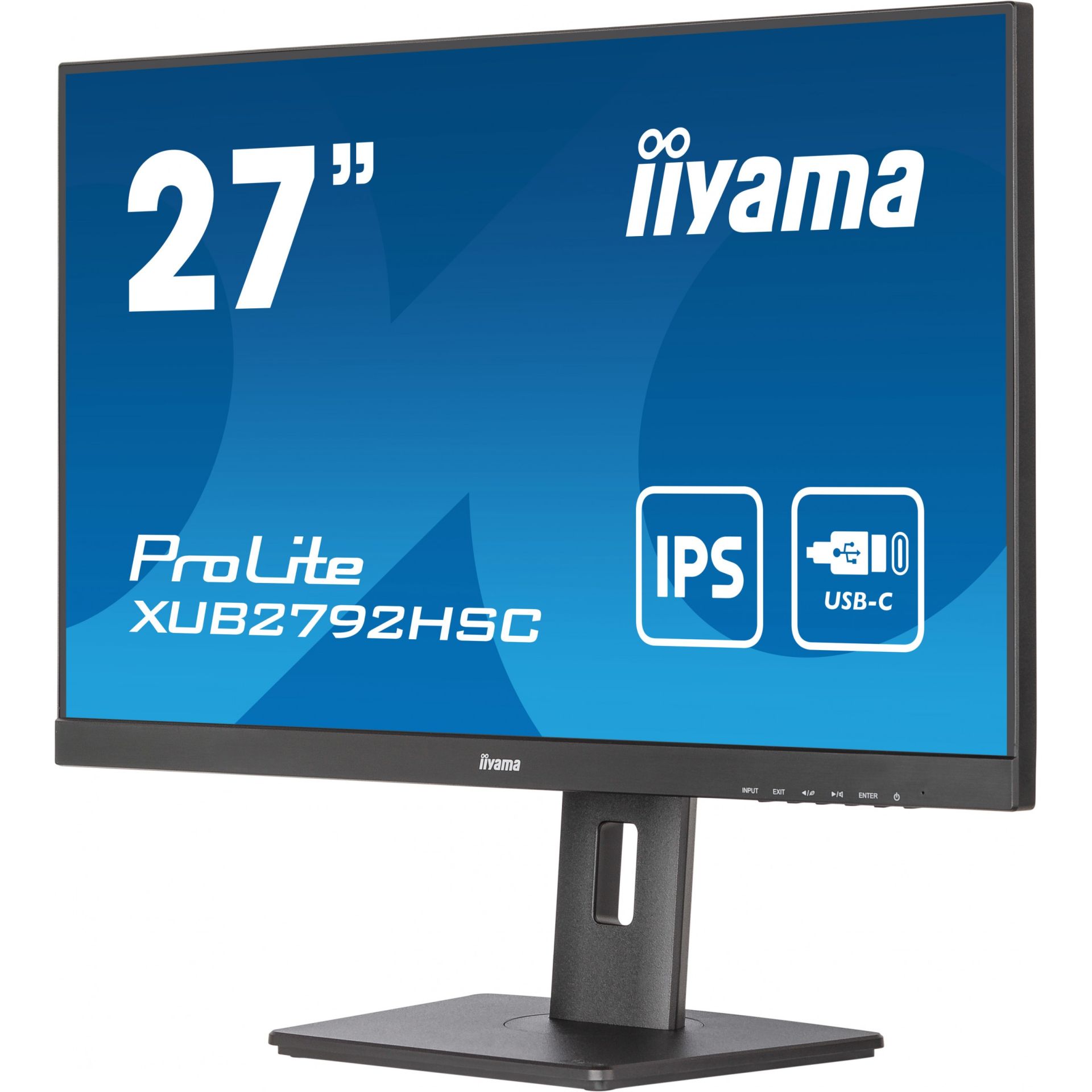 iiyama ProLite XUB2792HSC-B5, 68,6 cm (27 Zoll), 1920 x 1080 Pixel, Full HD, LED, 4 ms, Schwarz