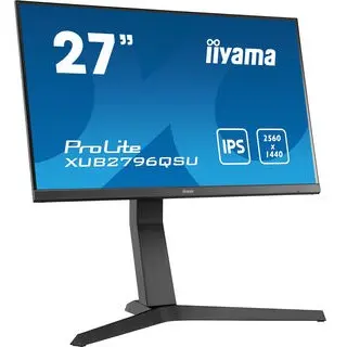iiyama ProLite XUB2796QSU-B1, 68,6 cm (27 Zoll), 2560 x 1440 Pixel, 2K Ultra HD, LED, 1 ms, Schwarz