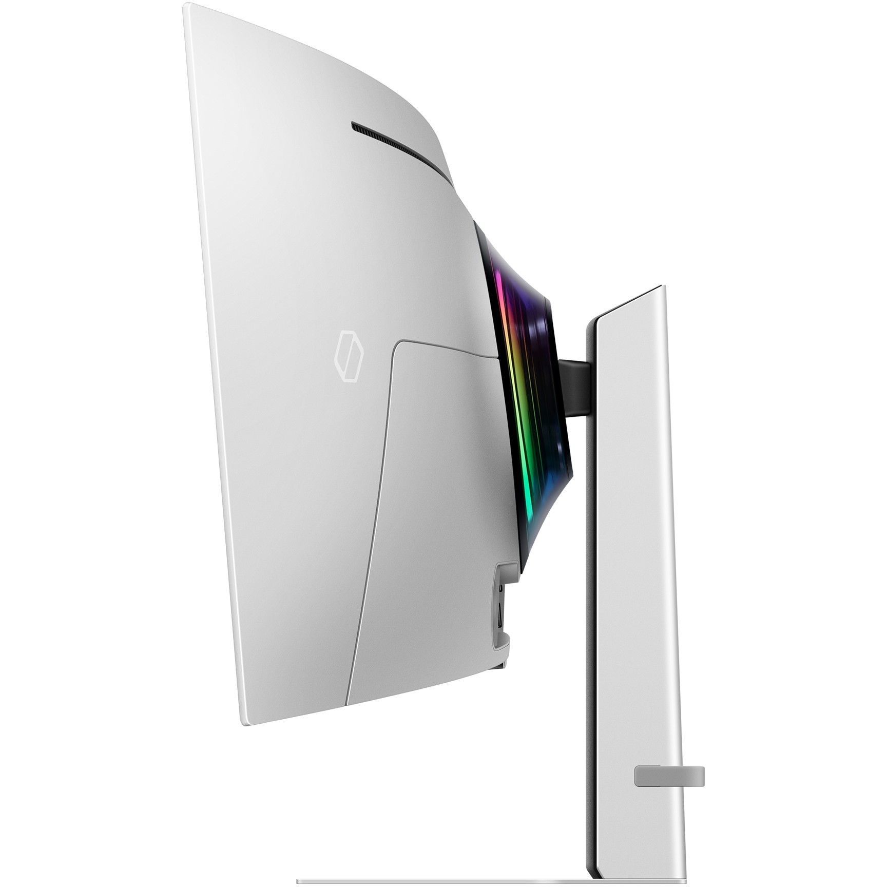 Samsung Odyssey G9 G93SC, 124,5 cm (49 Zoll), 5120 x 1440 Pixel, Dual QHD, OLED, 0,03 ms, Silber