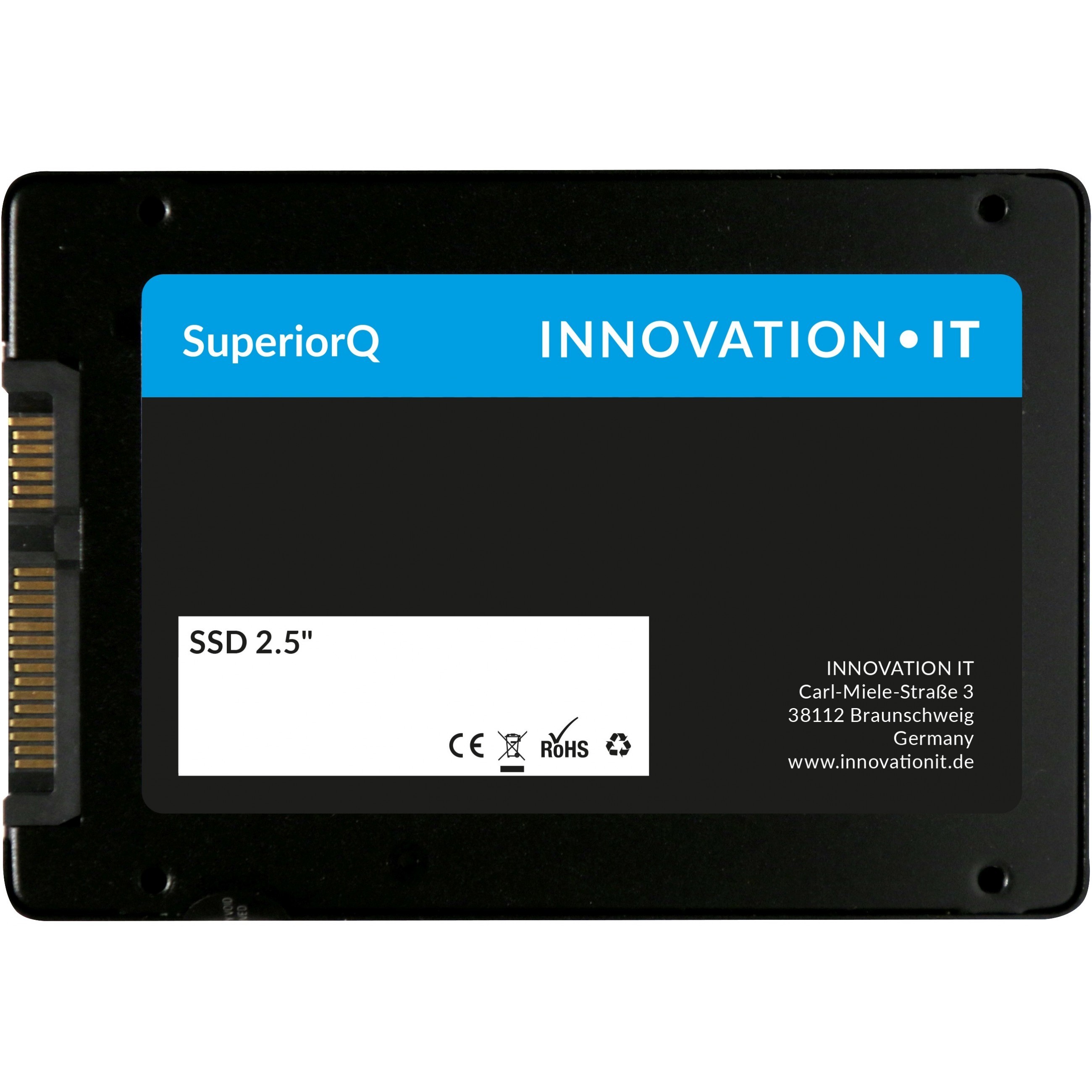 2.5 Zoll) 256GB InnovationIT SuperiorQ BULK (QLC)