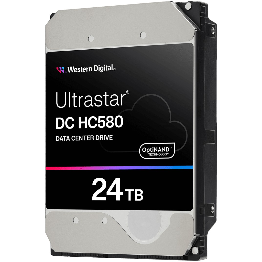 Western Digital Ultrastar DC HC580, 3.5 Zoll), 24 TB, 7200 RPM