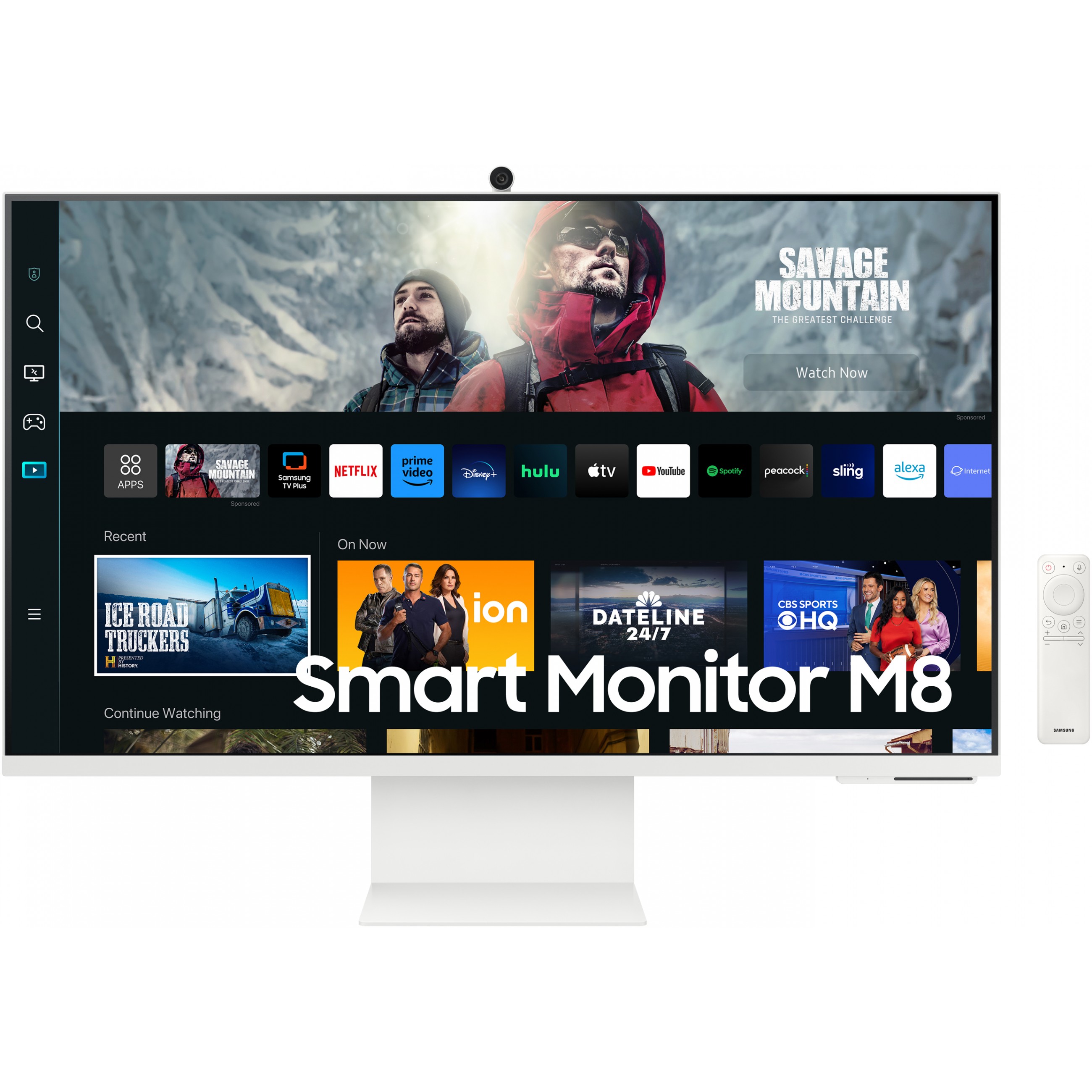 Samsung Smart Monitor M8 M80C, 81,3 cm (32 Zoll), 3840 x 2160 Pixel, 4K Ultra HD, LED, 4 ms, Weiß