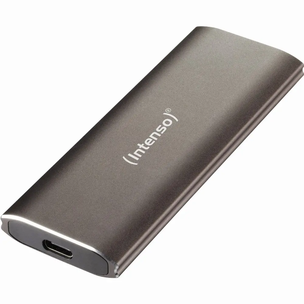 Intenso externe SSD Professional Festplatte 1 TB Braun-Metallic - Solid State Disk - 1,8", 1000 GB, USB Typ-A, 3.2 Gen 2 (3.1 Gen 2), 800 MB/s, Braun