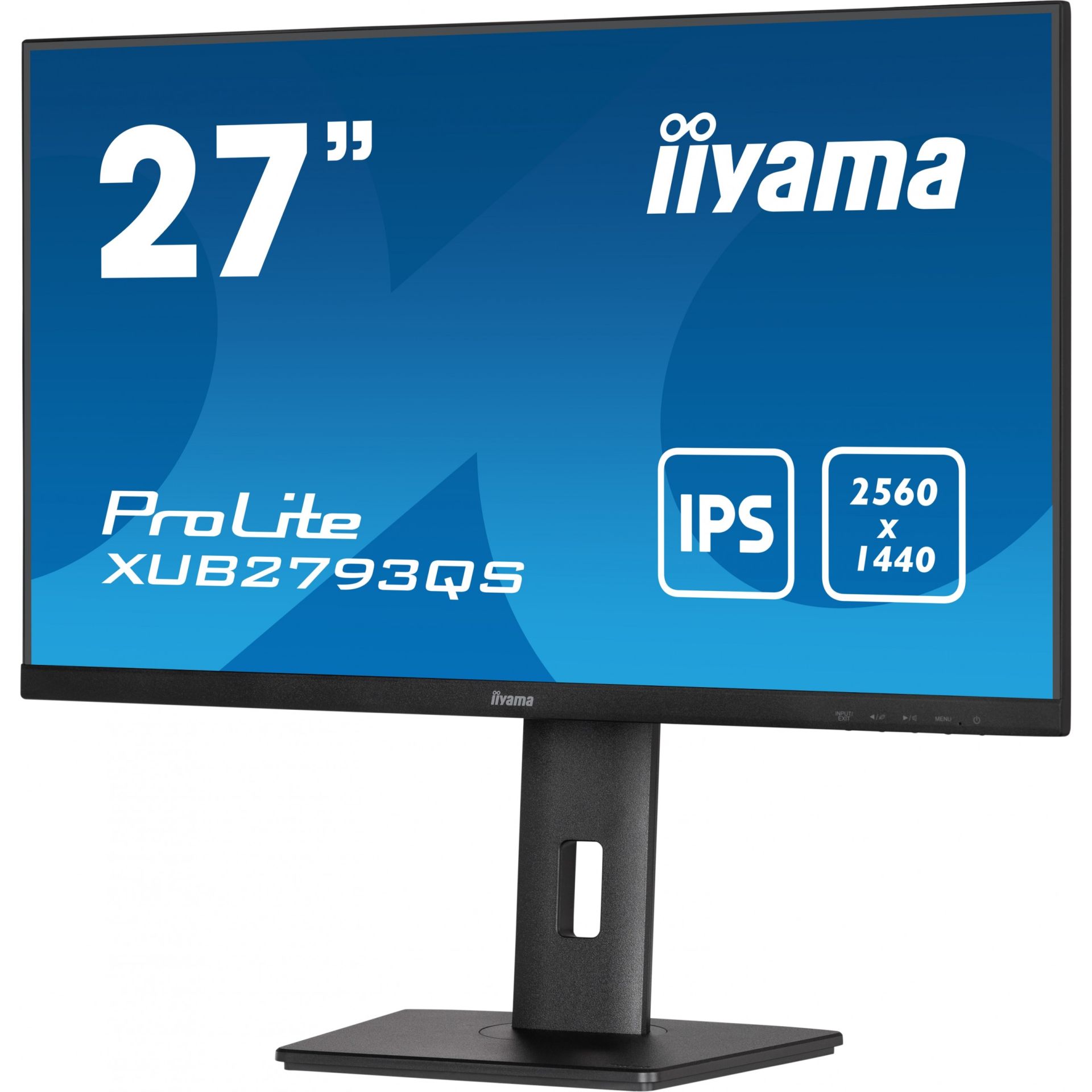 iiyama ProLite XUB2793QS-B1, 68,6 cm (27 Zoll), 2560 x 1440 Pixel, Wide Quad HD, LED, 1 ms, Schwarz