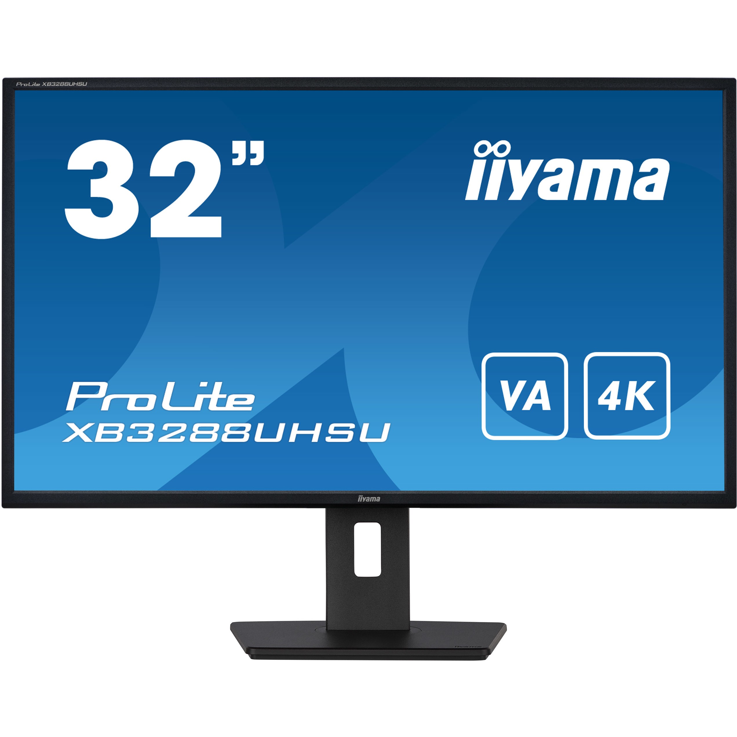 iiyama ProLite XB3288UHSU-B5, 80 cm (31.5 Zoll), 3840 x 2160 Pixel, 4K Ultra HD, LCD, 3 ms, Schwarz