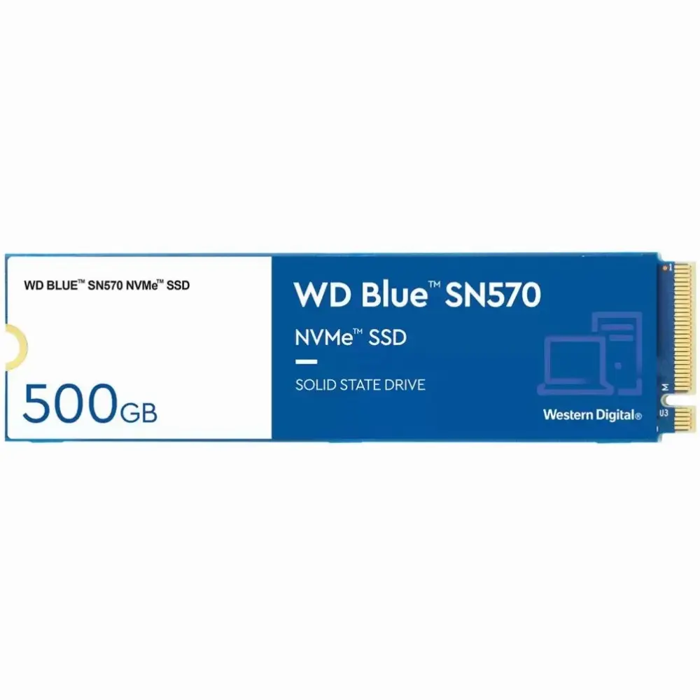 Western Digital WD Blue SN570, 500 GB, M.2, 3500 MB/s